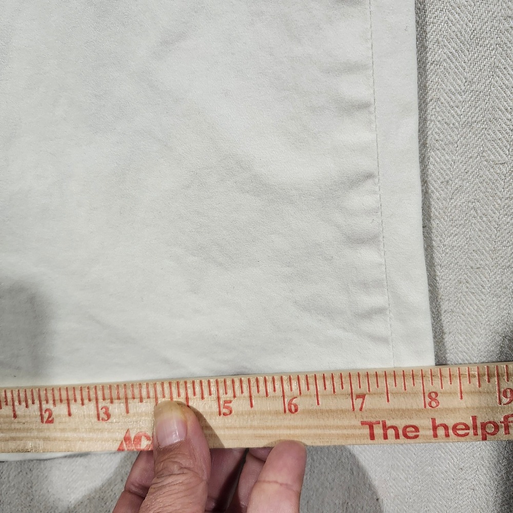Tommy Bahama Boracay 5-Pocket Pants Mens 38x30 Bone White Cotton Tencel Stretch - Picture 8 of 12